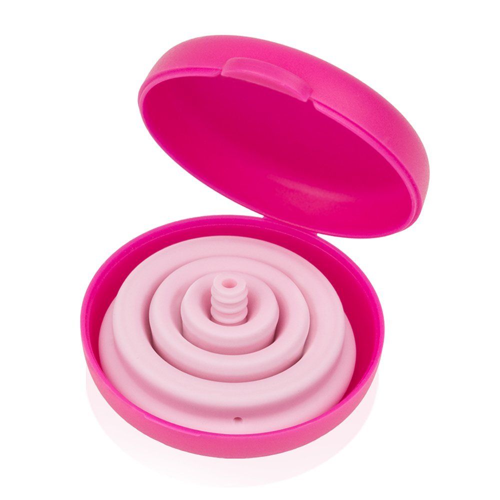 Designed to fit your non-stop lifestyle, Lily Cup Compact is... Intimina Lily Cup Compact Size A(Reusable Menstrual Cup) photo-3