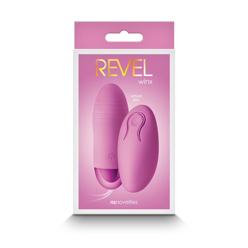 Portable and discreet, the Winx by Revel features a vibratin... NS Novelties - Revel Winx Vibro Egg - Pink photo-3
