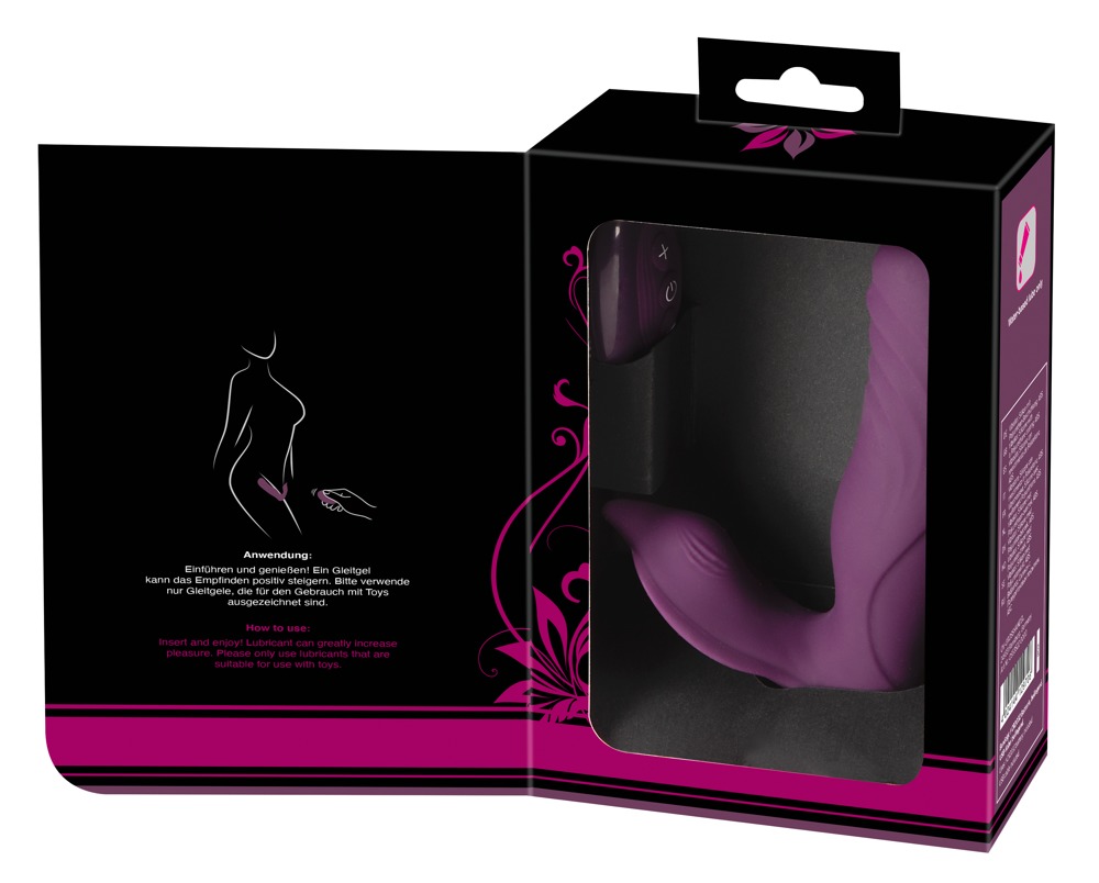 Deeply stimulating, discreet pleasure-giver for the panties!... Javida - RC Shaking Panty Vibe - Purple photo-11