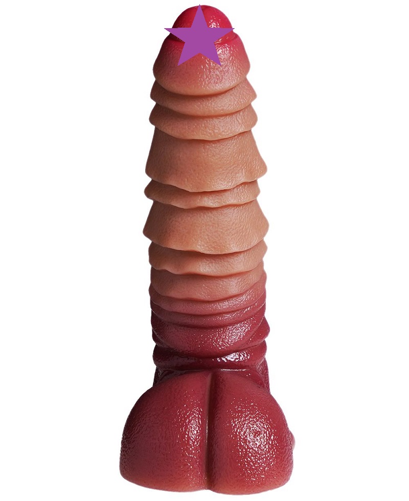 Dildo with a strong suction cup in a special shape and colou... XX-Dreamstoys - Mutant Dildo #6 - Flesh photo-2