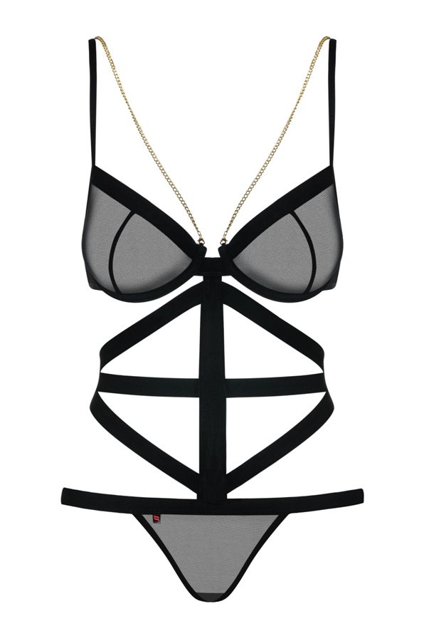 Sexy thrill is coming! Wanna feel the real fun and naughty e... Obsessive - Bondy Teddy - Black - S/M photo-7