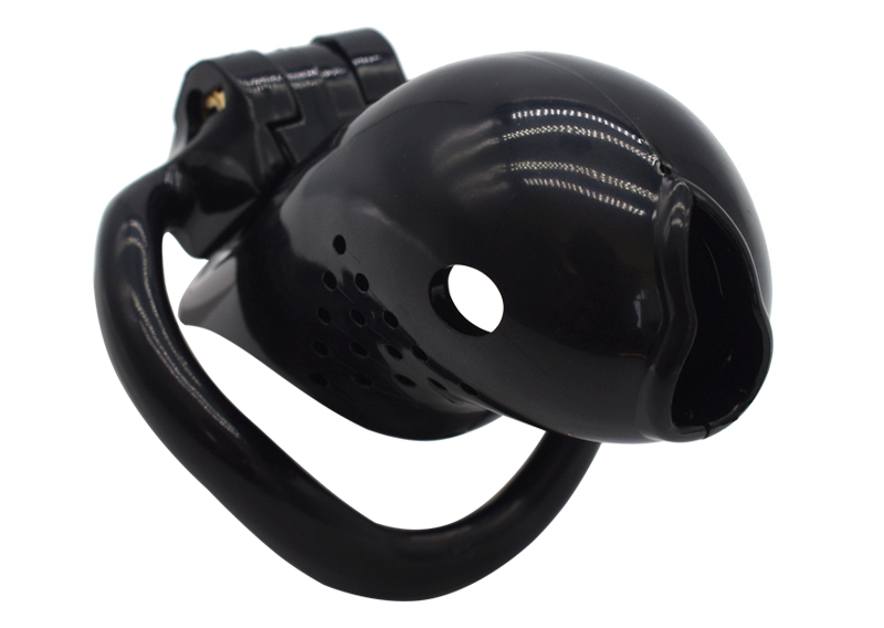 Male chastity device - bird cock cage
Total high: 99mm ... FAAK - Long Bird Chastity Cage - Black photo-2