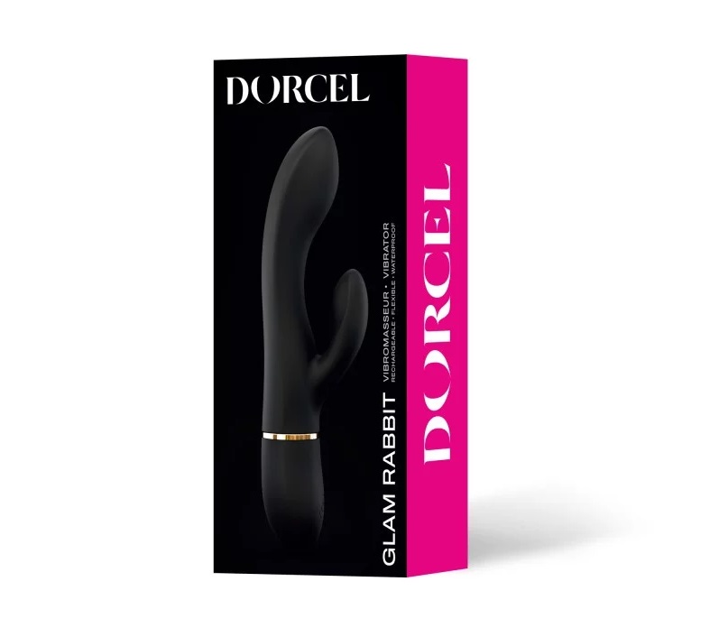 G-spot and clitoral stimulator
Phthalate-free silicone +... Dorcel - Glam Rabbit Vibrator - Black photo-6