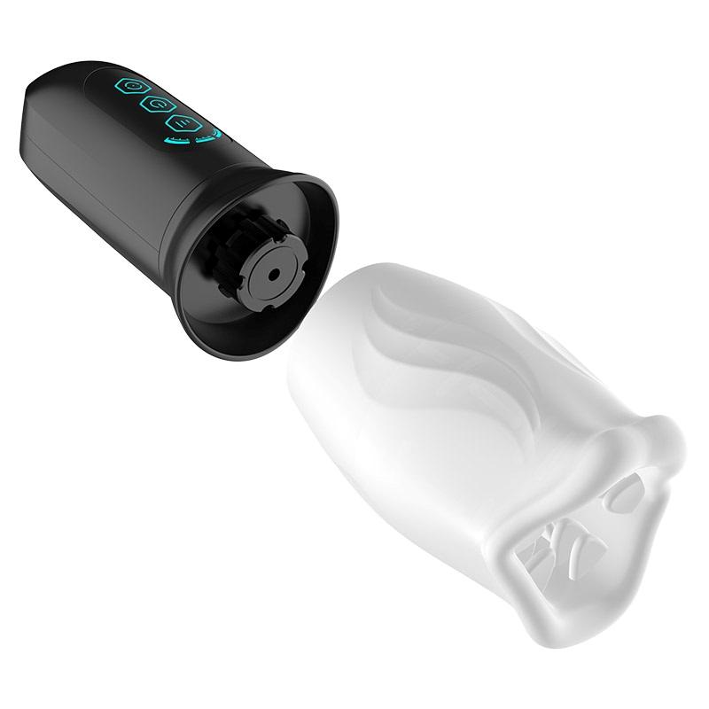 12 Kinds of rotating
Rechargeable Lithium Polymer Battery
B... Secwell - First Class Rotating Masturbator - Black photo-3