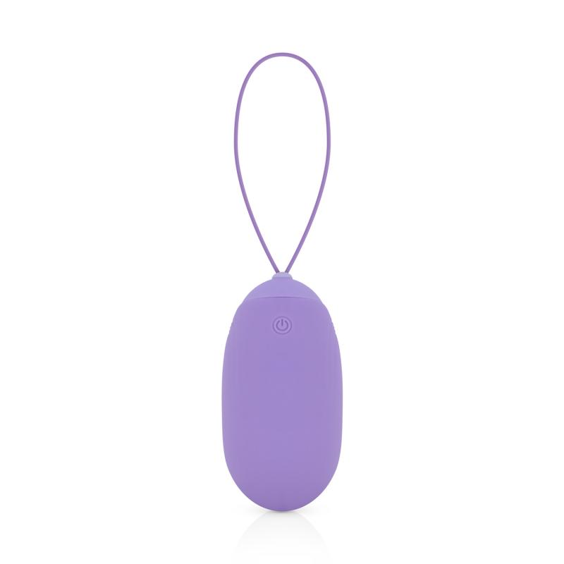 This fantastic XL vibrating egg from the Easytoys collection... Luv Egg - Vibro Egg XL - Purple photo-2