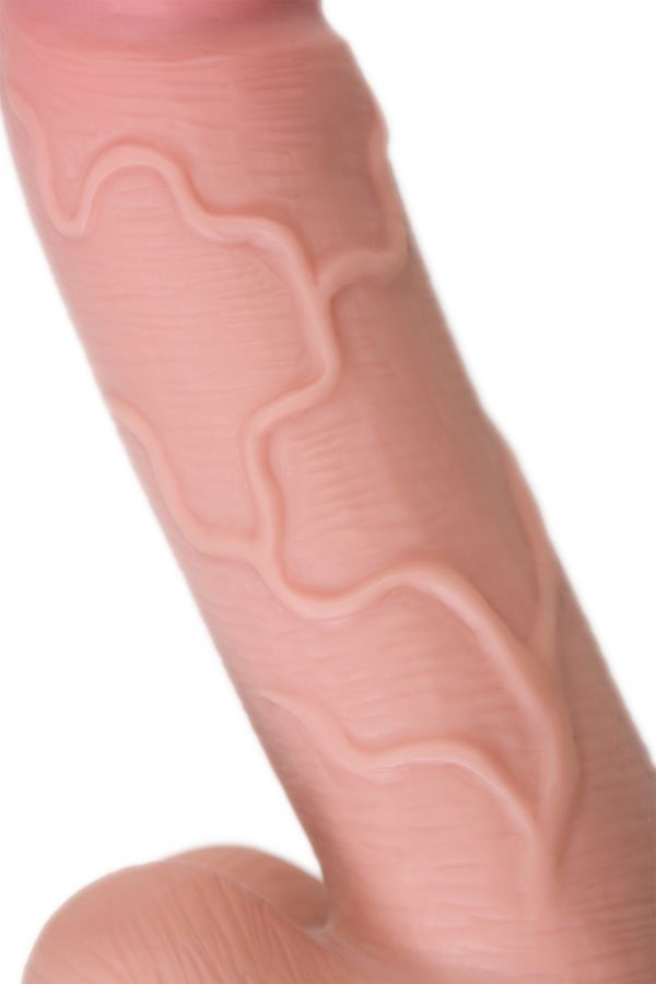 The only thing you can think of this handsome is "Oh, m... My Babe - My Honey Sliding Skin Dildo - Flesh photo-13