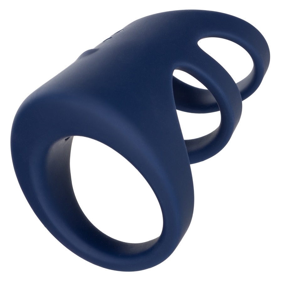Explore new horizons of pleasure with the Viceroy Rechargeab... CEN - Viceroy Triple Vibro Ring - Blue photo-7