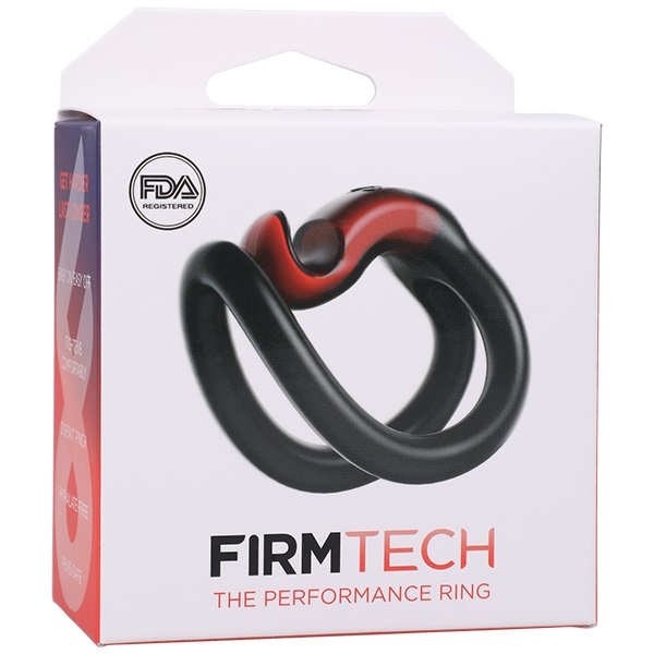 FirmTech’s original erection ring delivers individualized co... Doc Johnson - Firmtech Performance Cock Ring - Black photo-6