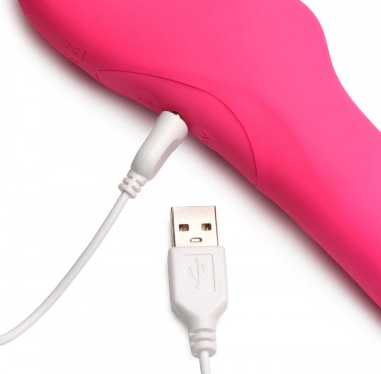 This strapless strap-on gives a little more power to each th... Strap U - Mighty-Thrust Strapless Strap-On - Pink photo-11