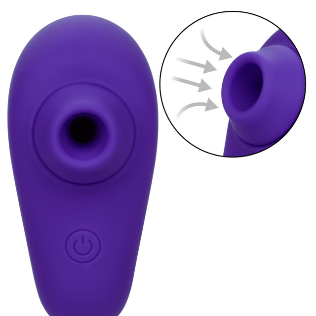 Introducing the Neon Vibes The Kissing Vibe, a handheld mass... CEN - Neon Kissing Stimulator - Purple photo-3