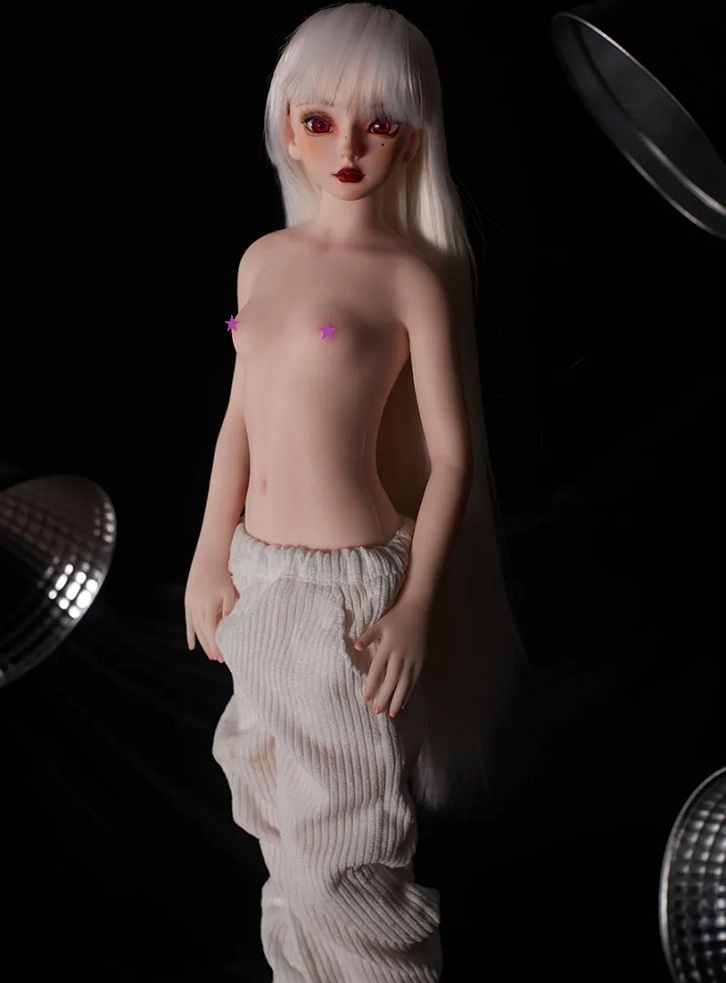 To check the sample of realistic doll visit our showroom.
... Saki Mini Fantasy Realistic Sex Doll, Skinny, Ultra Soft Silicone 55 cm (1'8 ft) photo-8