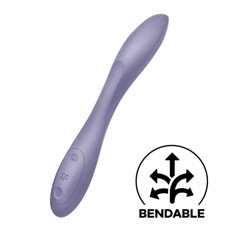 The G-Spot Flex 2 pampers the G-spot and clitoris whatever w... Satisfyer - G-Spot Flex 2 Vibrator - Lilac photo-3