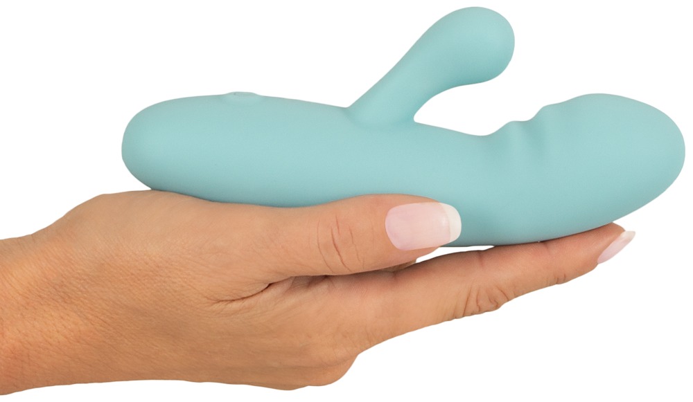 The cuddly little vibrator for great feelings of pleasure!
... Cuties - Mini Rabbit Vibrator - Turquoise photo-3