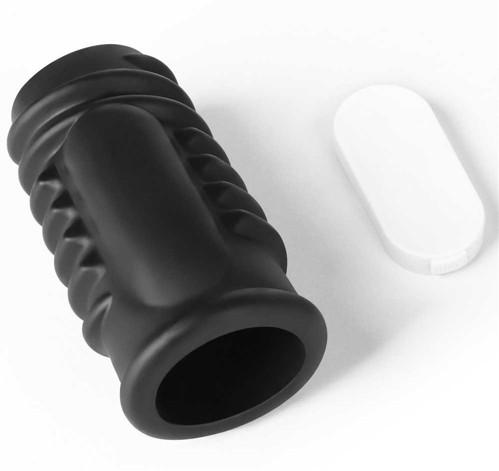 Knights Ring is a great choice for individuals and partners ... Lovetoy - Knights Spiral Vibro Ring - Black photo-8