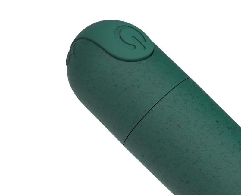 Meet Gløv, the new ECO-friendly collection! This vibrator is... Glov - Atla Eco Vibro Bullet - Green photo-5