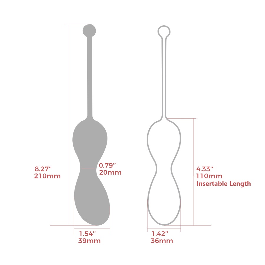 Introduce the Arosum Kegelator, a versatile vibrator that of... Arosum - Kegelator G-Spot Massager - Pink photo-6
