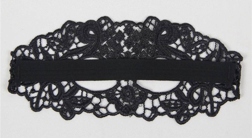 Enchanting Black Lace Eye Mask
Material &n... Ohyeah - Lace Eye Mask - Black photo-3