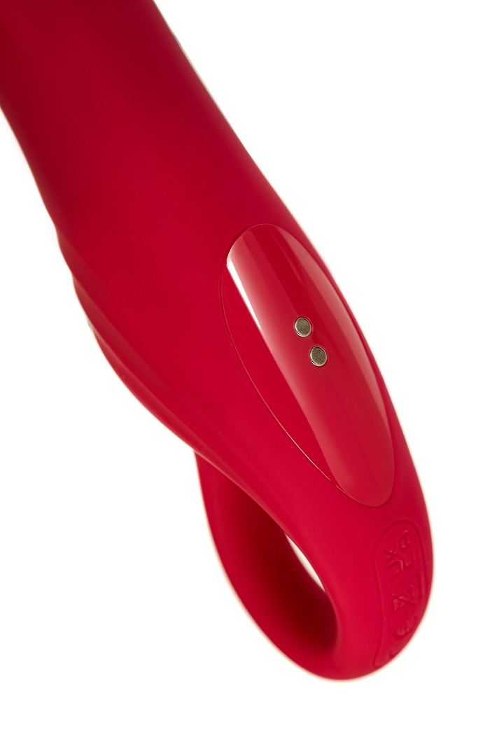 Vibrator FLOVETTA Begonia with a stimulation tongue on the b... Flovetta - Begonia Flapping Vibrator - Pink photo-8