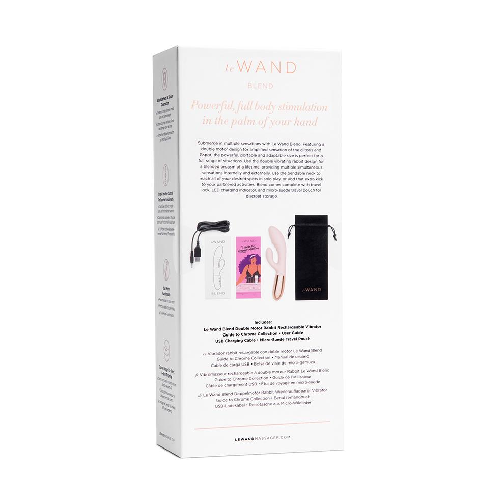 Why choose between clitoral and G-spot orgasms when you can ... Le Wand - Blend - Rose Gold photo-10