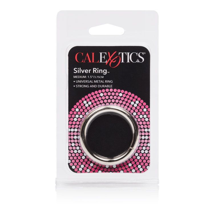 Elevate your passionate, intimate performance with the Silve... CEN - Silver Ring - Medium photo-3