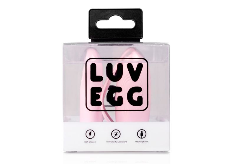 Luv Egg is a cheerful and accessible brand for women or coup... Luv Egg - Vibro Egg w Remote Control - Pink photo-13