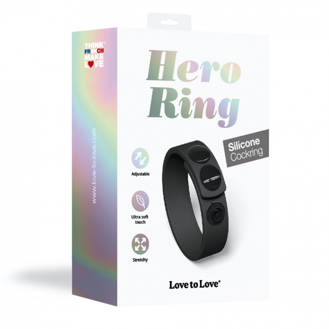 Feel like an Hero! Treat yourself with a tailor-made pleasur... Love to Love - Hero Ring - Black Onyx photo-7