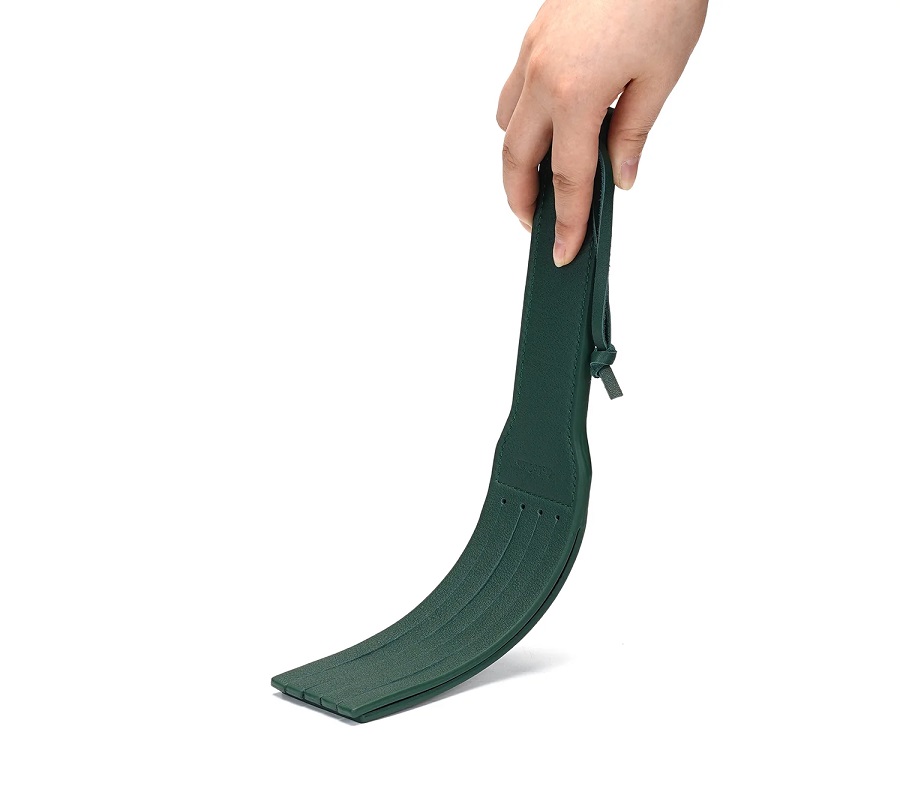 Show your sub who's boss with this luxurious leather spa... Liebe Seele - Mossy Chic Paddle - Green photo-2