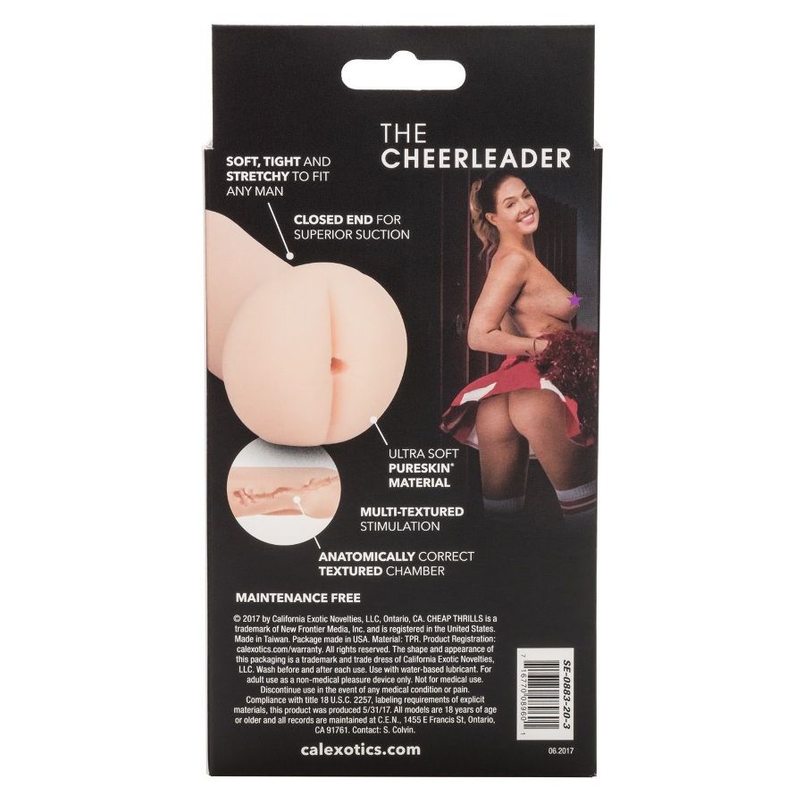 The naughty Cheap Thrills Cheerleader male masturbation toy ... CEN - Cheap Thrills The Cheerleader - Ivory photo-7