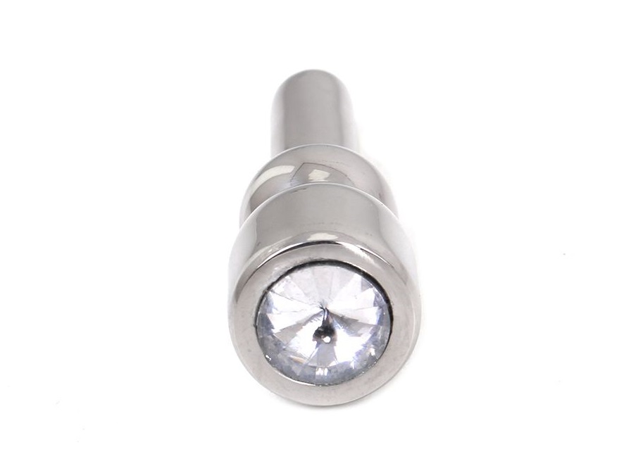 This cool looking penis plug has a unique bead and clear sto... Kiotos - Jewel Bead Mini Cock Plug photo-4