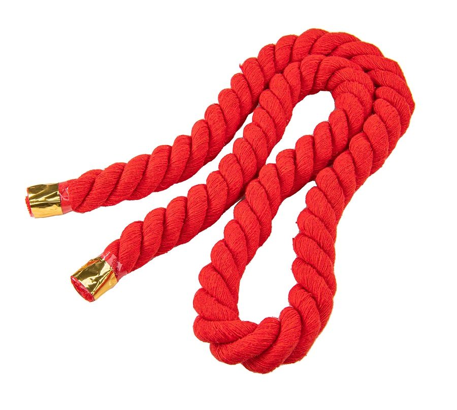 The extra-thick rope with a thickness of 20 mm has a large v... NPG - Thick Restraint Rope 1.25m - Red photo-3