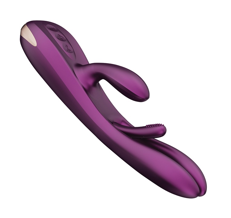 You’ve probably seen hundreds of sex toys, but TERRI stands ... Honey Play Box - Terri Tapping Rabbit App Vibrator - Purple photo-6