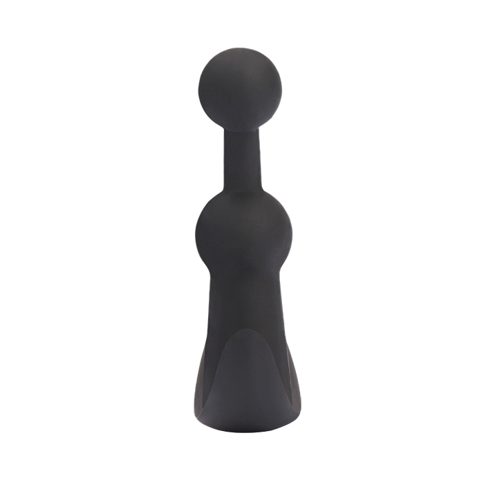 Phthalates Free, Waterproof, 10 Frequency Vibration, Unisex,... Chisa - Playful Beaded Anal Vibe - Black photo-2