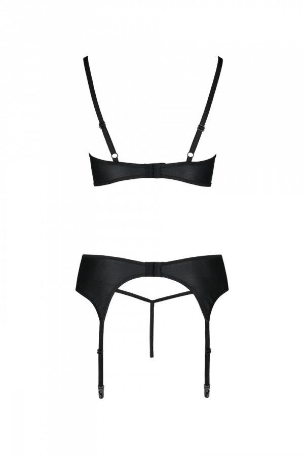 What if you add a little green to the black lace and connect... Passion - Astrida Set - Black - L/XL photo-6
