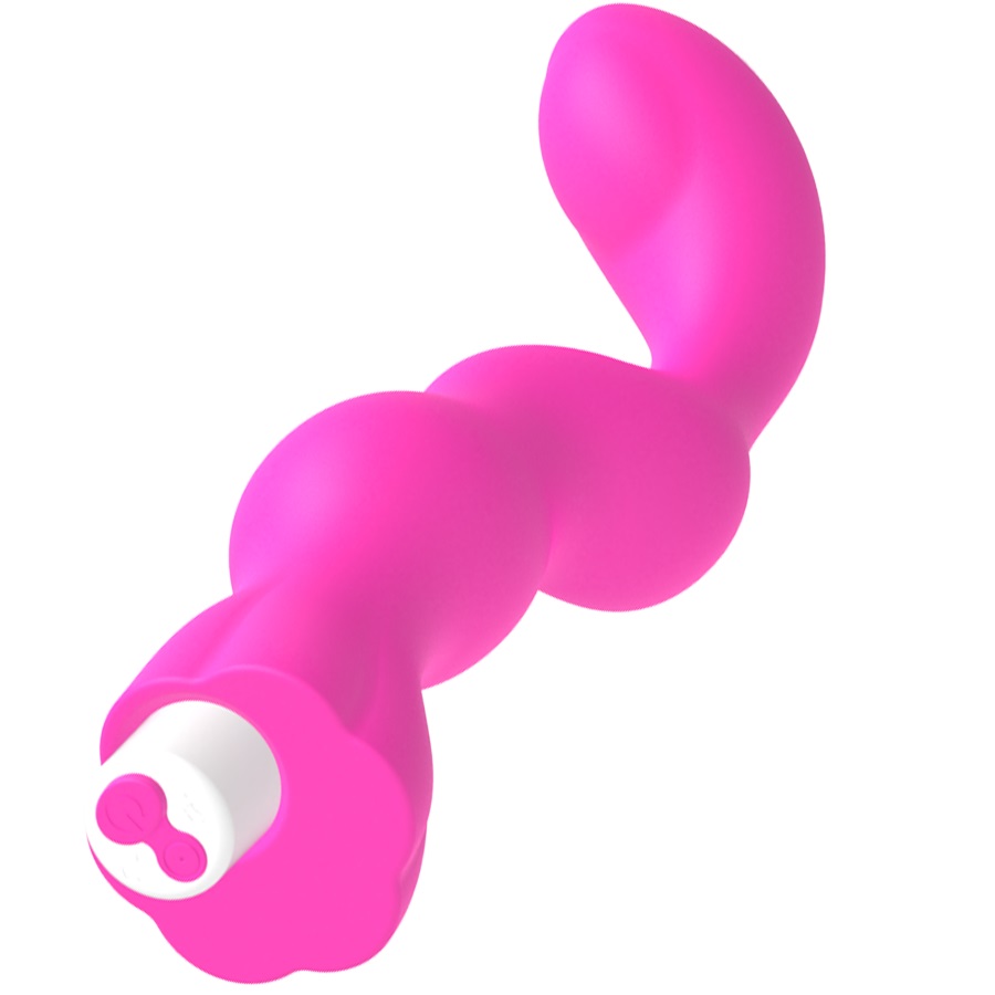 Pleasant rechargeable G-spot vibrator, George is a massager ... G-Spot - George Vibrator - Pink photo-2