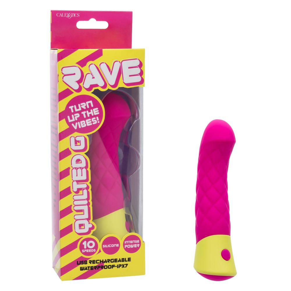 Turn up the intensity with the Rave Quilted G, a luxurious m... CEN - Rave Quilted G Vibe - Pink photo-8