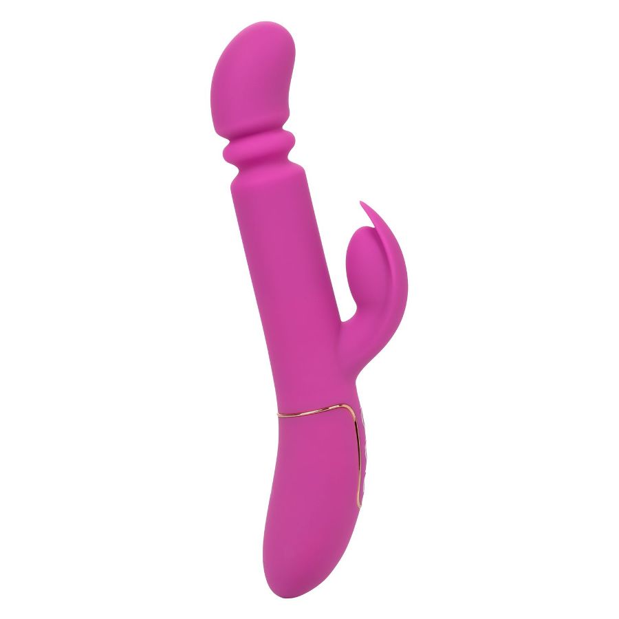 The power of a sex machine in the palm of your hand – now th... CEN - Shameless Slim Player Thrusting Vibe - Purple photo-5