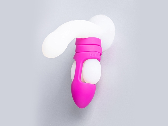 Discover a whole new method of penetration with the Balldo b... Balldo - Starter Set - Purple photo-4