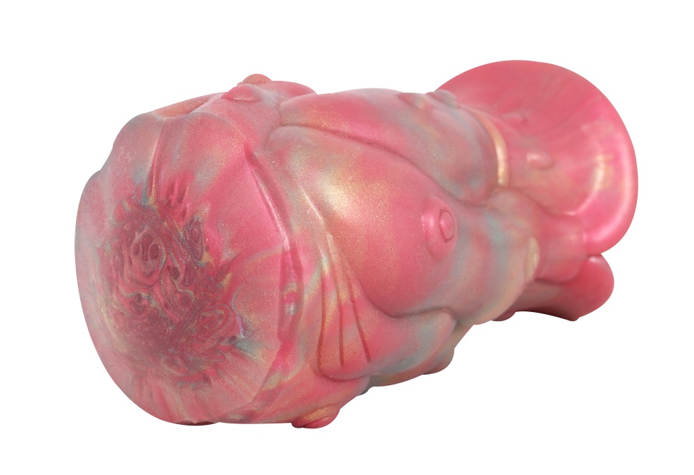 Material: Liquid silicone
Size: 9*15.5cm
Net weight: 606g FAAK - Giant Mouth Flower Masturbator - Pink photo-10