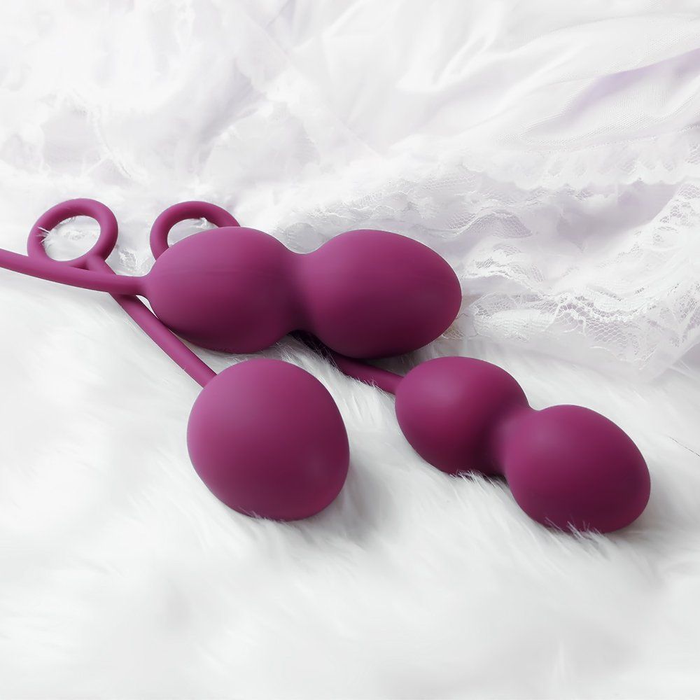Nova kegel balls are an expertly designed set of three diffe... SVAKOM - Nova Kegel Balls - Violet photo-6