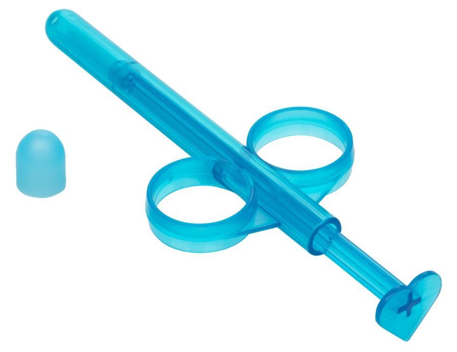 Reusable, refillable, and easy to clean, the Lube Tube is a ... CEN - Lube Tube - Blue photo-3