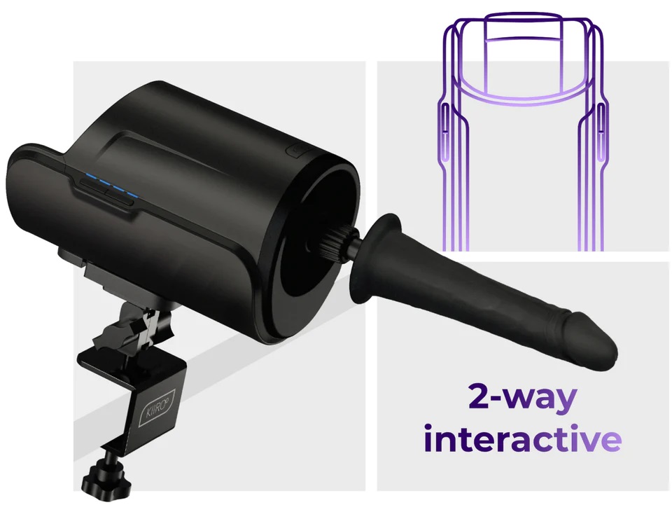 Keon is a game changer in interactive pleasure. With Kiiroo ... Kiiroo - Keon Sex Machine - Black photo-3