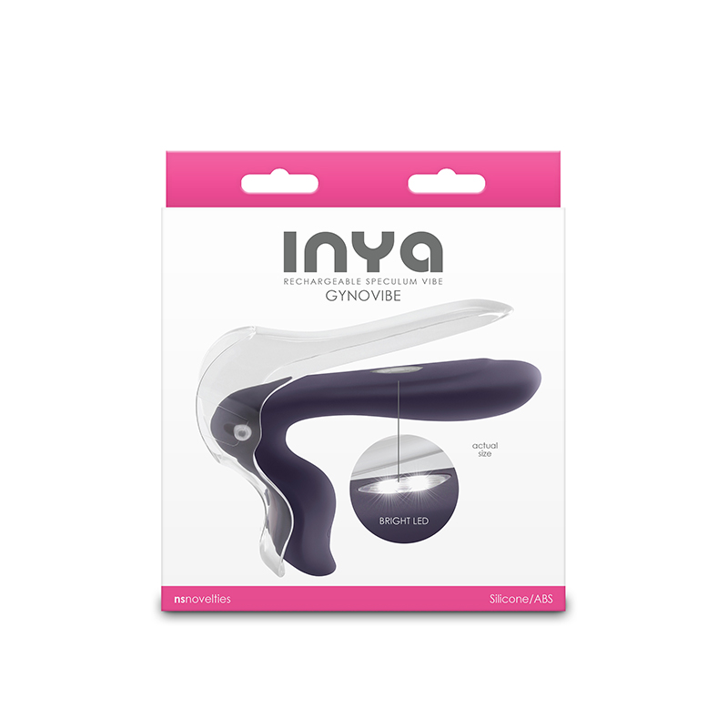 Bring roleplay to life with the GynoVibe by INYA. An innovat... NS Novelties - INYA Gynovibe Speculum - Grey photo-3