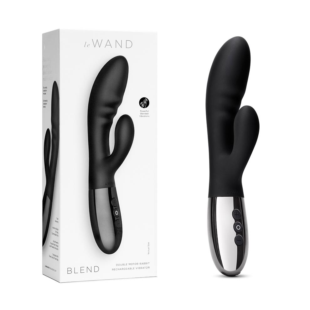 Why choose between clitoral and G-spot orgasms when you can ... Le Wand - Blend - Black photo-8