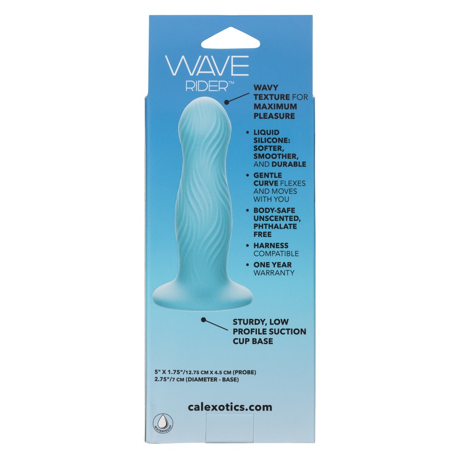 Ride the waves of pleasure with the Wave Rider Swell, a cont... CEN - Wave Rider Swell Plug - Blue photo-9
