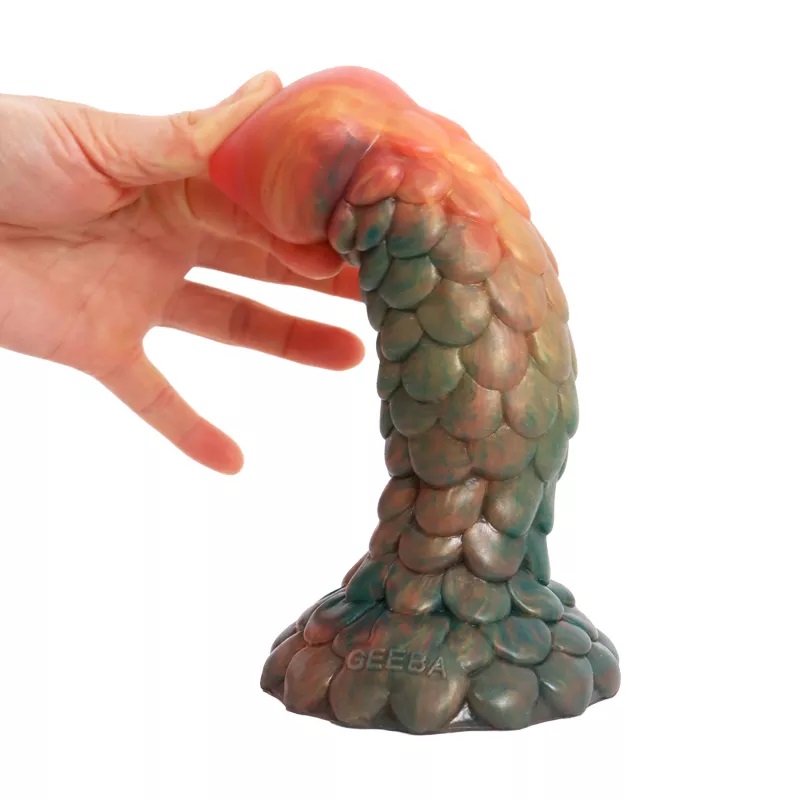 Flexible, friendly and comfortable silicone dildo with drago... FAAK - Dragon Monster Dildo - Wizardry photo-4