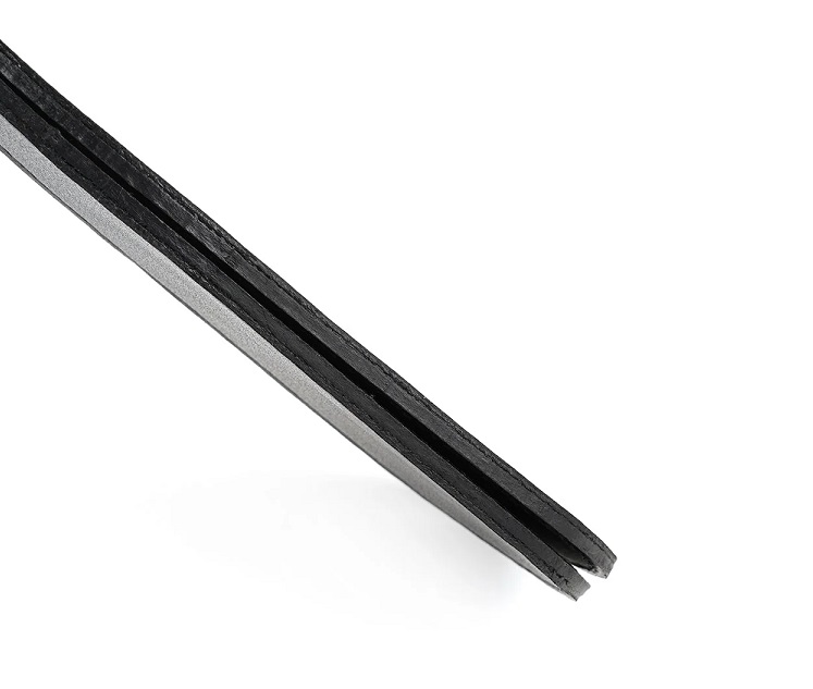 Eco-friendly material, composed of 50% recycled leather and ... Liebe Seele - Black Bond Paddle photo-3