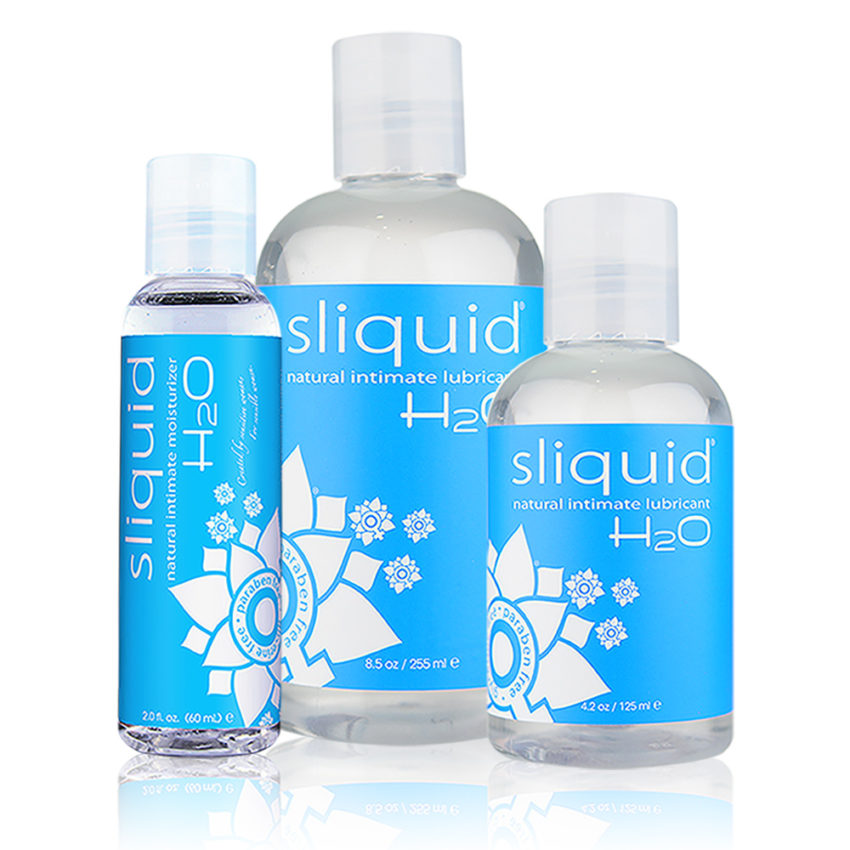 Sliquid H2O Natural Intimate Lubricant 4 Ounces. Sliquid H2O... Sliquid - H2O Naturals Lube - 255ml photo-2