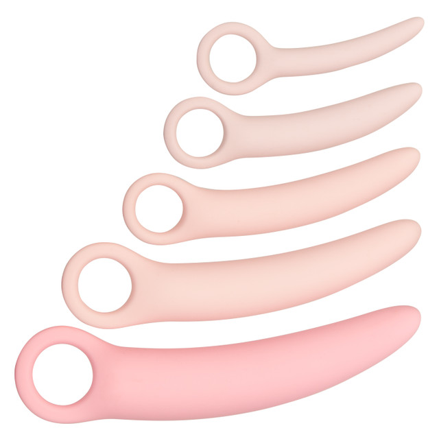 The 5-piece Inspire Silicone Dilator Kit is designed with yo... CEN - Inspire Silicone Dilator Set - Pink photo-3