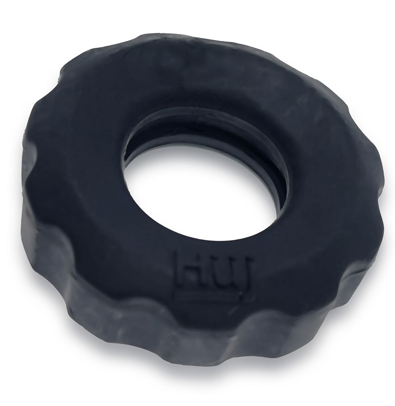 Hunkyjunk SuperHuj pack of 3 cockrings in white ice. These H... Hunkyjunk - Super Huj C-Rings - Black photo-2