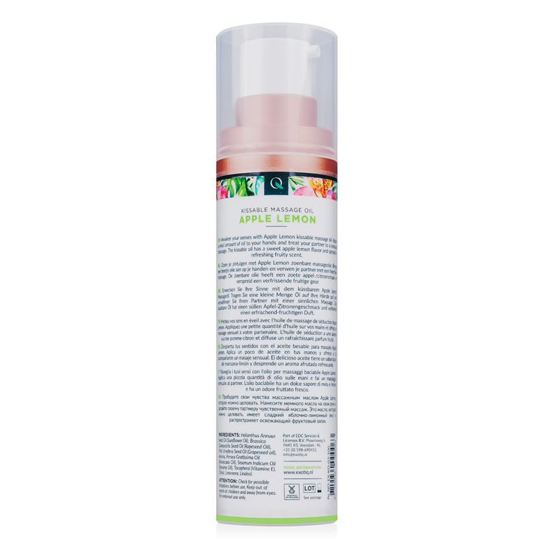Enjoy the relaxing effect of Exotiq massage oil. This massag... Exotiq - Massage Oil Apple Lemon - 100ml photo-4